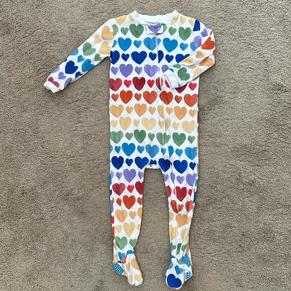 Pottery Barn Kids Footed PJ’s - 18-24mos